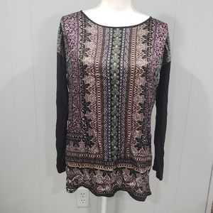 JJill Black Blouse